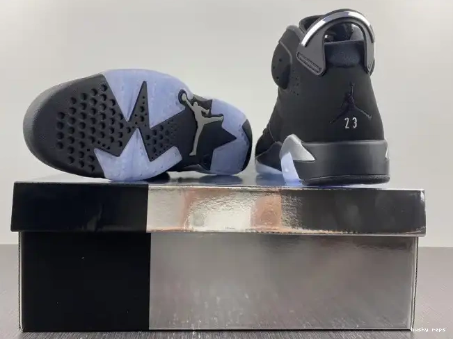 Rep Husky DX2836-001 Jordan Air 6 Metallic Silver 0623